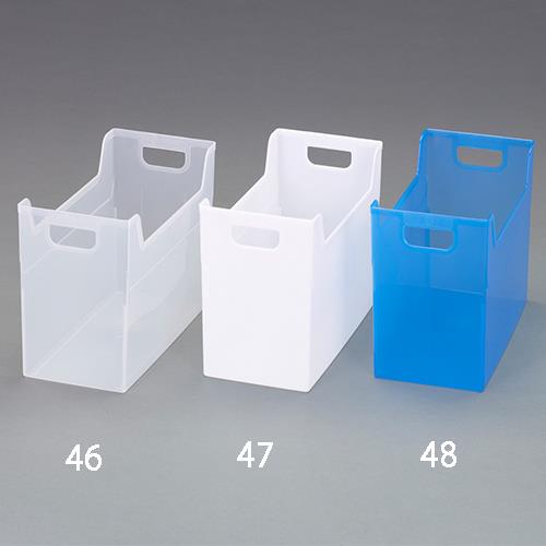 ナカバヤシ 162x329x237mm ファイル収納ボックス(ホワイト) FB-EW4-CWN