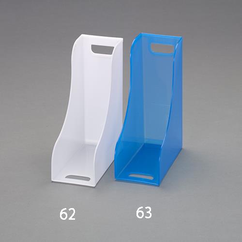 ナカバヤシ 119x247x310mm ファイルスタンド(クリアブルー) FB-E6-CBN