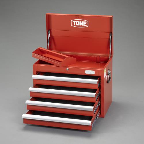 TONE(トネ) 660x406x489mm ツールキャビネット WS114R