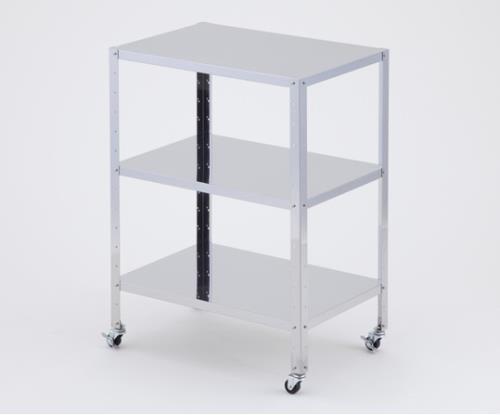 ESCO(エスコ) 610x410x809mm /3段 ワゴン(ステンレス製) EA956MV-17A