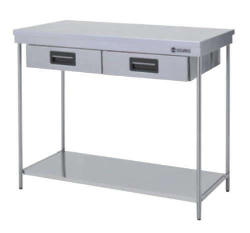 東製作所 900x460x750mm 引出付作業台(簡易型/SUS) EKTO-900