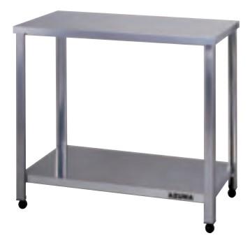 東製作所 600x600x800mm 作業台(二段/ステンレス製) HT-600