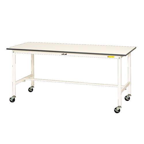 山金工業 900x750x825mm/128kg ワークテーブル(キャスター付) SUPC-975-WW