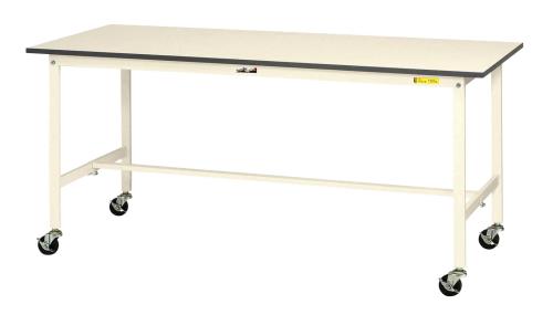 山金工業 1200x600x825mm/128kg ワークテーブル(キャスター付) SUPC-1260-WW