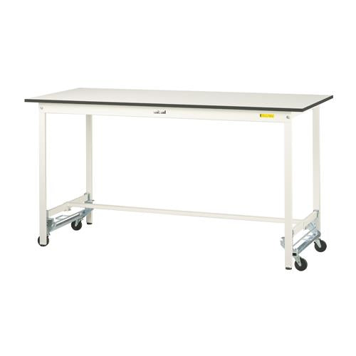 山金工業 1500x600x950mm ワークテーブル(ワンタッチキャスター付) SUPUH-1560-WW