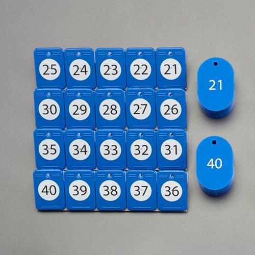 オープン工業 番号札(21? 40) BF-151-BU