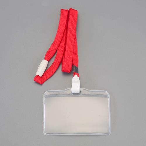 ライオン事務器(LION) 吊り下げ名札(赤/10個) 28792