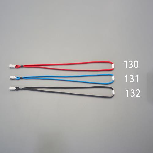 ライオン事務器(LION) 90cm 名札用ストラップ(黒) 29562