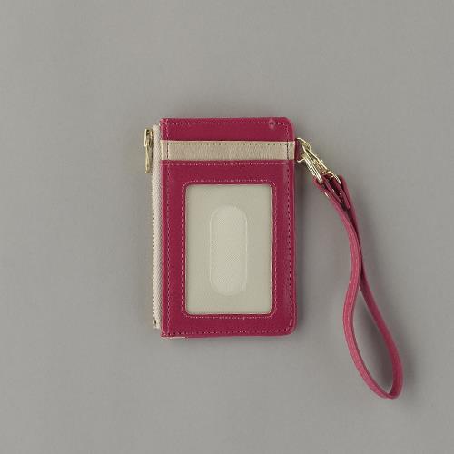 セキセイ(sedia) カードホルダー(ストラップ付/レッド) BP-5704