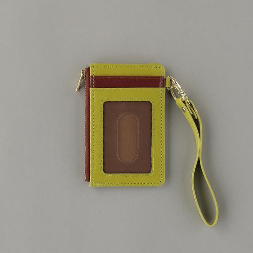 セキセイ(sedia) カードホルダー(ストラップ付/グリーン) BP-5704
