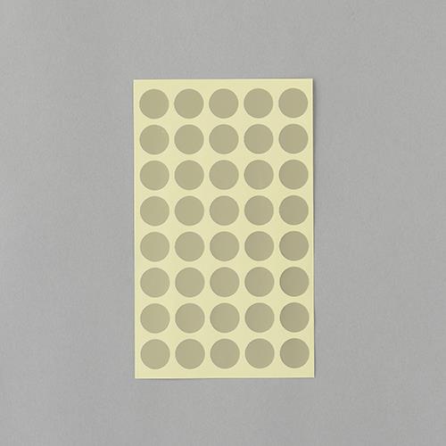 エーワン(A-one) φ15mm/ 320片 カラーラベルシール(金/8枚) 07031