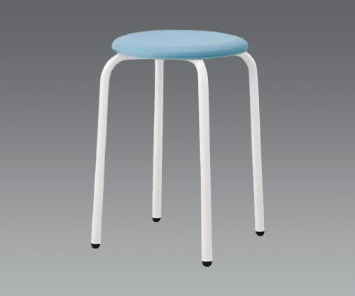 アイリスチトセ φ300x460mm 丸スツール(ブルー) CRS-46P