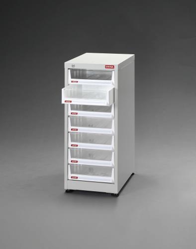 ESCO(エスコ) 304x400x690mm/1列 7段 キャビネット/トレー型 EA957FC-1