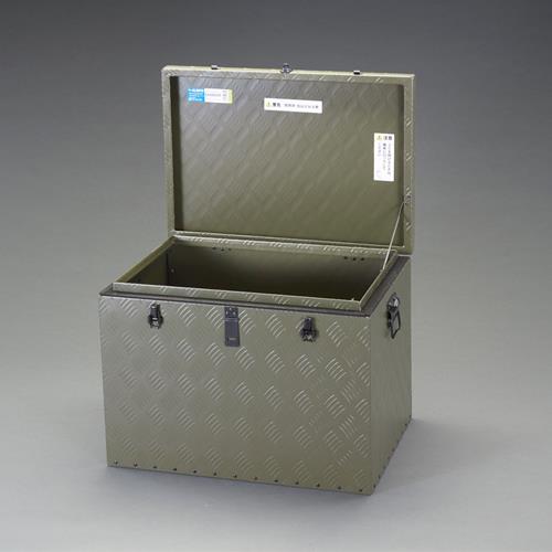 アルインコ(ALINCO) 650x450x470mm 車載ケース(アルミ合金/OD) BXA065GR