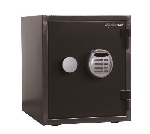 ディプロマット・ジャパン 352x467x 420mm 耐水・耐火金庫(黒) A125R3WR