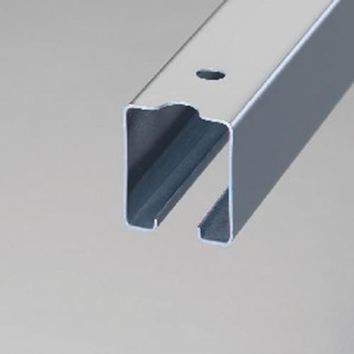 ヤボシ 75x56mm/3.64m(4号) トラックレール(スチール) 4TR36