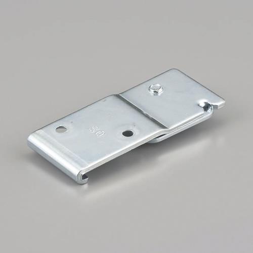 岡田装飾金物 33x80mm 取付ブラケット・天井用(40mmレール用) 15T51