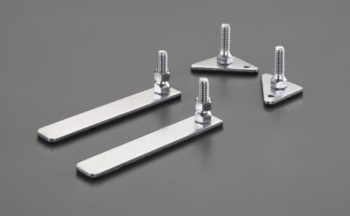 アイリスオーヤマ(IRIS OHYAMA) φ25mm用 メタルラックアジァスター(前後各2個) MR-4BA