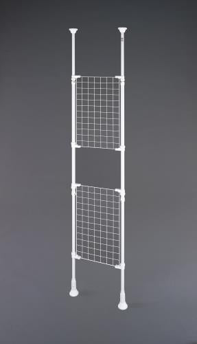 アイリスオーヤマ(IRIS OHYAMA) 670x70x2000-2700mm メッシュパーテーション RP-670