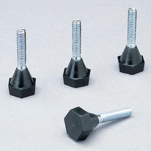 アイリスオーヤマ(IRIS OHYAMA) φ19mm用 メタルラックミニ用アジャスター(4個) MM-4NA