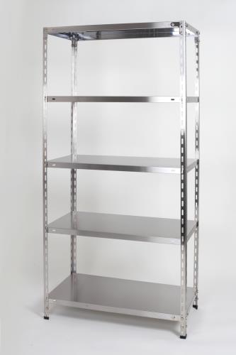 ESCO(エスコ) 600x450x1800mm/100kg ステンレス軽量棚(5段) EA976EK-60