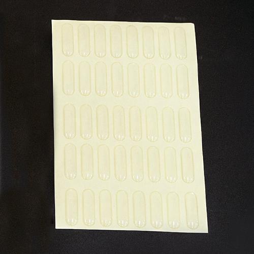 ESCO(エスコ) 25x8x1.6mm クッションシール(楕円/40粒) EA979AD-39