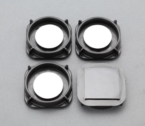 ESCO(エスコ) φ35x4mm 転倒防止粘着プレート(4個) EA979D-122