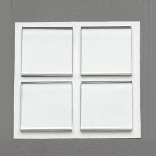 ESCO(エスコ) 30x 30x3mm 耐震ベース(クリア/4個) EA979D-72