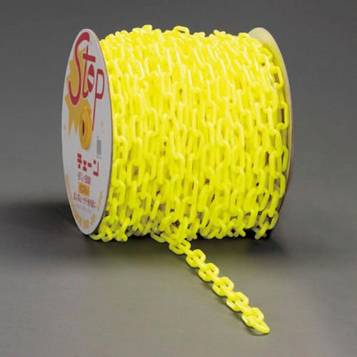 ミツギロン 6.0mmx50m プラスチックチェーン(蛍光黄) SF-12