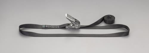 ESCO(エスコ) 25mmx6m/200kg ベルト荷締機(ラチェット式) EA982BB-66