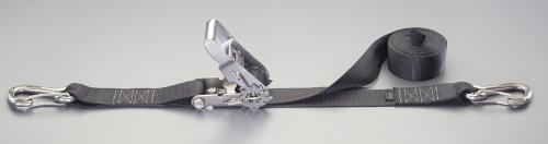 ESCO(エスコ) 698kg/50mmx4.8m ベルト荷締機(ステンレス製) EA982BB-87