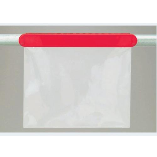 ユニット(UNIT) 450x355mm ワンタッチ取付標識(赤色) 389-40R