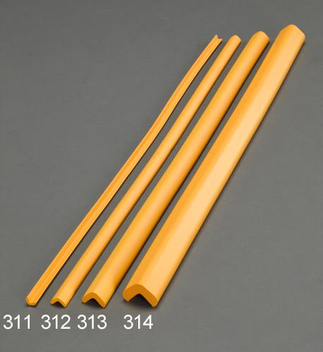 カーボーイ 31x31x900mm クッションガード(油面用/黄/2個) AC-10YS
