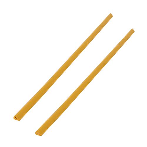 カーボーイ 15x15mm/0.9m クッションガード(挟み込型/2本)黄 AC-128