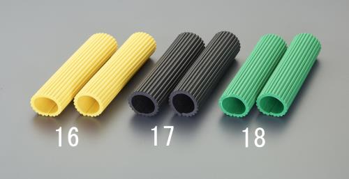 カーボーイ φ34x150mm ハンドルグリップ(グリーン/2本) BGR-25GR
