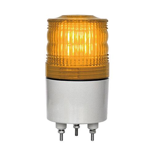 日恵製作所 AC100?200V LED回転灯(黄) VL07R-200NPY