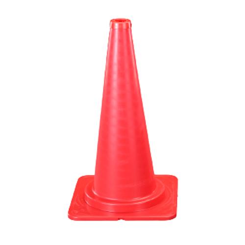 ミツギロン 380x380x670mm ヤワラカ カットコーン(赤/反射無/2本) CN-13