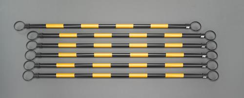 ミツギロン 1.5m ガードバー(黄/黒-6本) SF-26