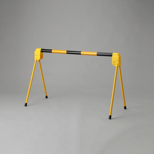 ミツギロン 1137~2008x498x693mm 伸縮折畳バリケード(黄黒 SF-81