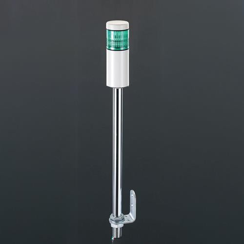 パトライト(PATLITE) AC/DC24V LED小型積層信号灯(緑) LR4-102LJNW-G