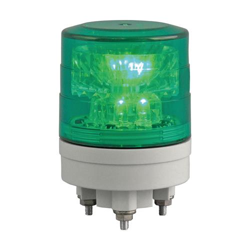 日恵製作所 AC/DC12?24V LED小型回転灯(緑) VL04S-024NG