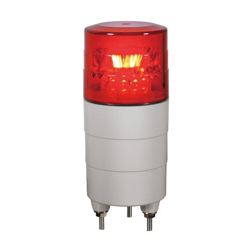 日恵製作所 AC100V LED小型回転灯(赤) VL04M-100NPR