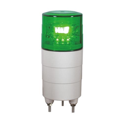 日恵製作所 AC100V LED小型回転灯(緑) VL04M-100NPG
