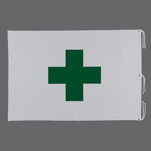 ESCO(エスコ) 1050x 700mm 安全旗(綿) EA983JS-1