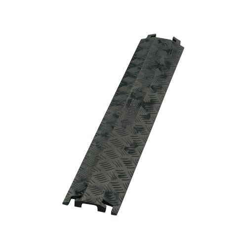 ESCO(エスコ) 914x133x19mm ケーブルプロテクター(1溝/黒) EA983PF-21