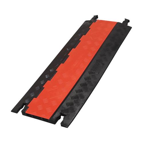 ESCO(エスコ) 914x351x32mm ケーブルプロテクター(3溝/低床型) EA983PG-3