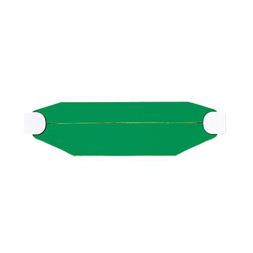ユニット(UNIT) 90x310mm ヘルメット用バンド(緑) 377-905