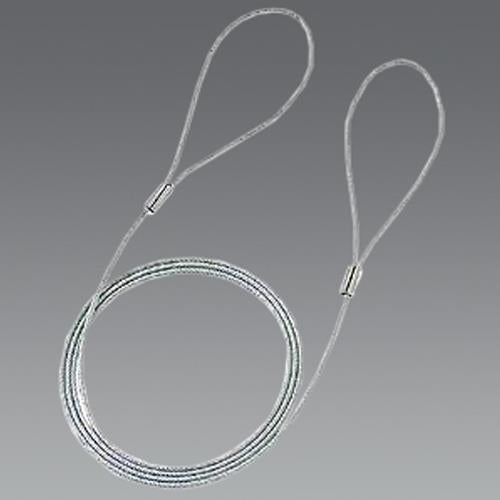 サンワサプライ φ1.6mmx3.0m セキュリティワイヤー(ビニールコート) SLE-3W-3