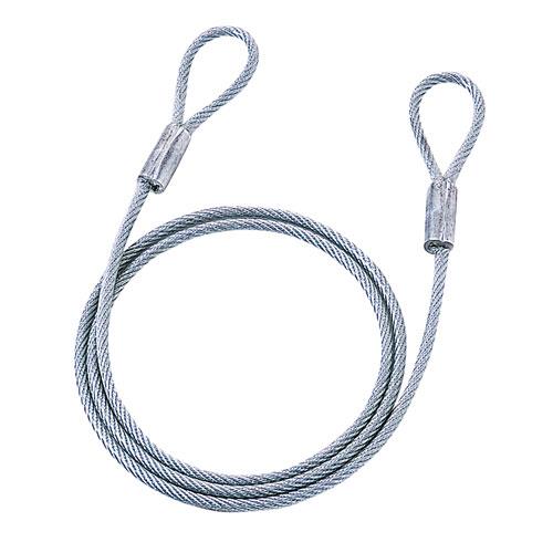 サンワサプライ φ6.0mmx1.5m セキュリティワイヤー(ビニールコート) SLE-4WN