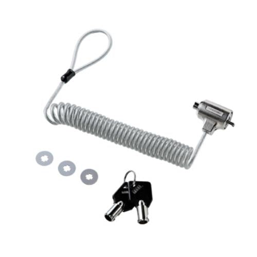 サンワサプライ φ4.2mmx0.3-1.9m パソコンセキュリティワイヤー SL-52